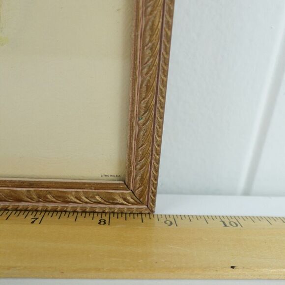 Vintage Harriet M. Bennett Child By The Pond Wall Framed Print - Picture 9 of 10